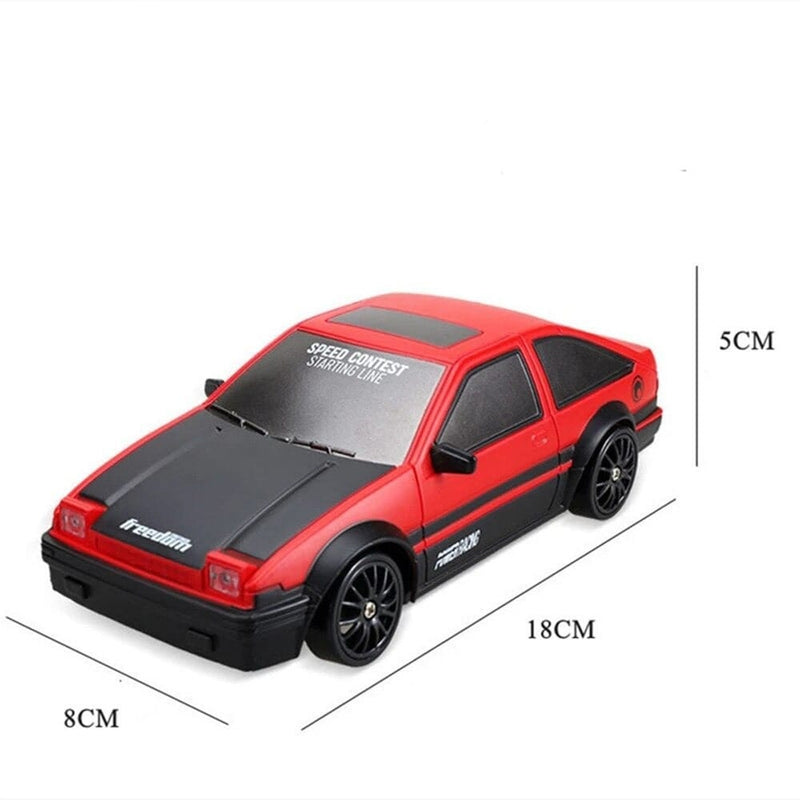 Coche De Carreras Control Remoto GTR Modelo AE86 F8 | 4WD RC Drift car toy 2.4G rapid drifter | Free Shipping